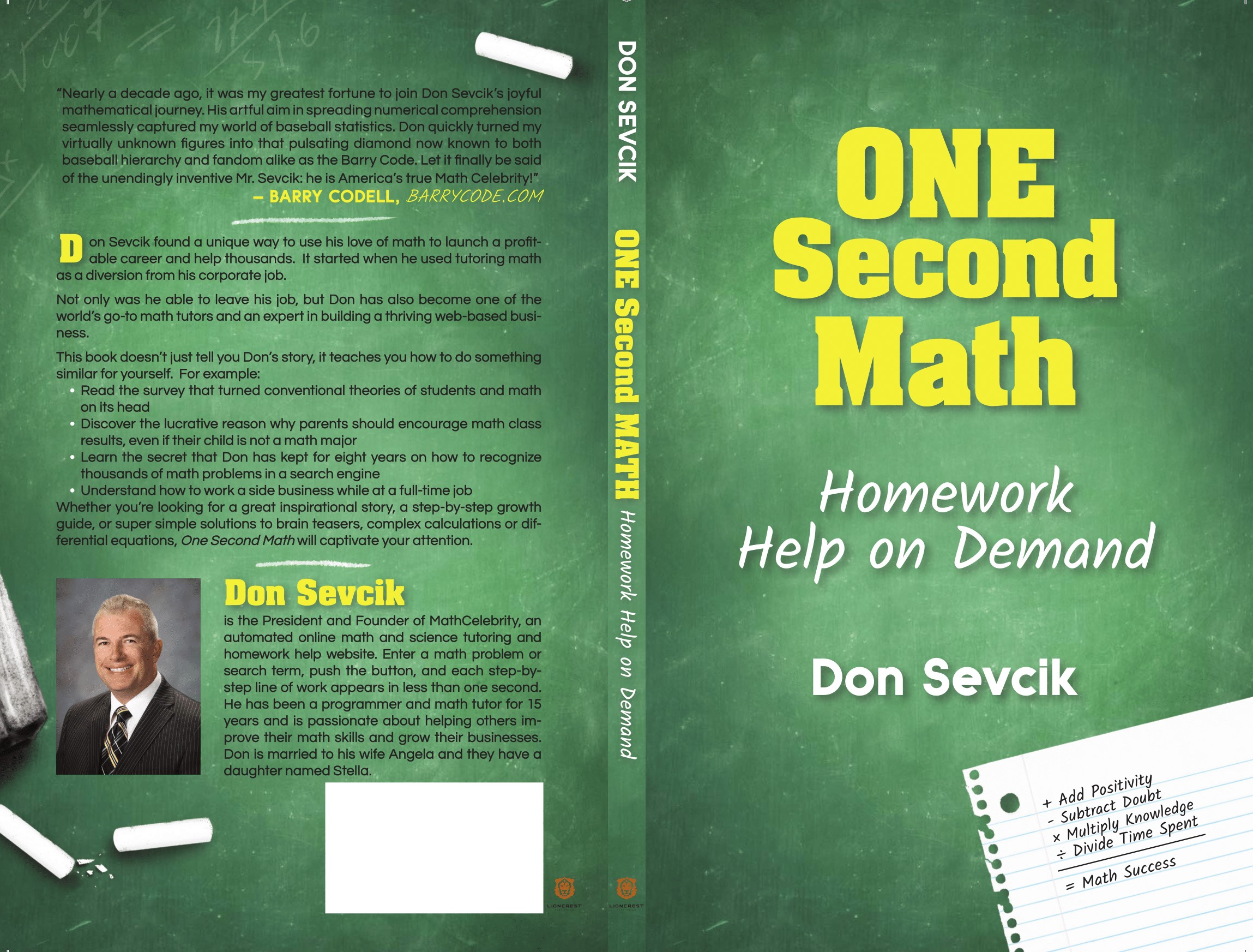 One Second Math Book
